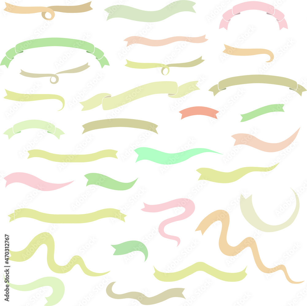 30 banners different elements for decoration 30 banners different elements for decoration