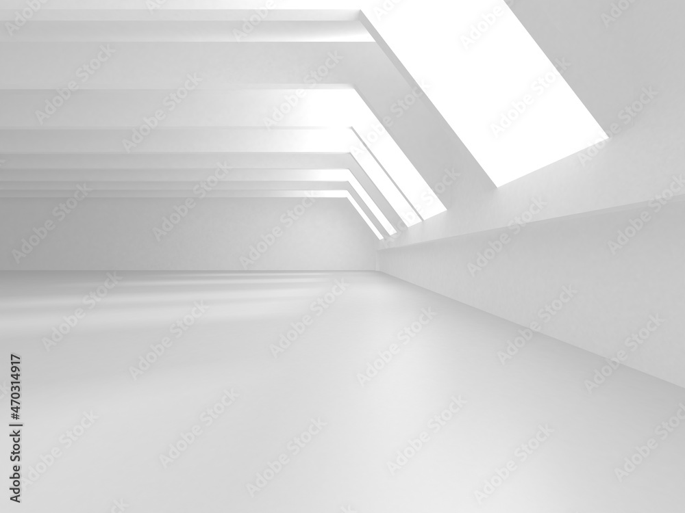White Modern Background. Abstract Building Concept White Modern Background. Abstract Building Concept