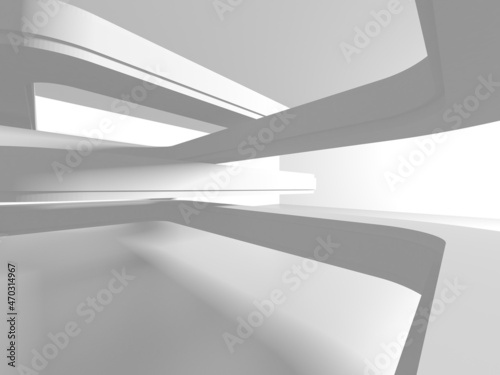 Wallpaper Mural Abstract White Architecture Design Concept Torontodigital.ca