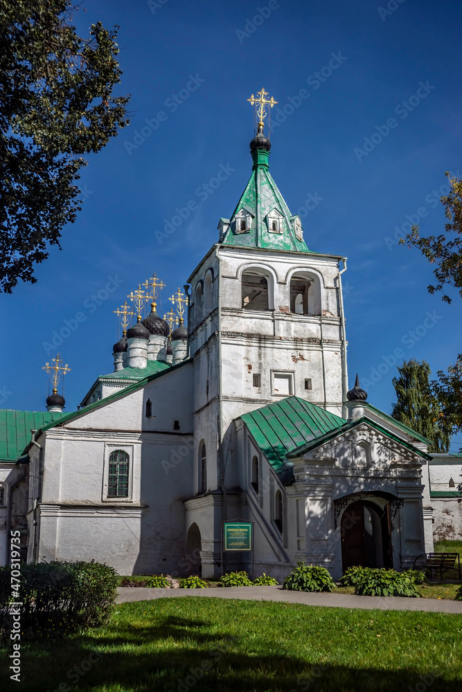 Assumption church. Museum `Alexandrov settlment`. City of Alexandrov, Russia. XVI - XVII centuries