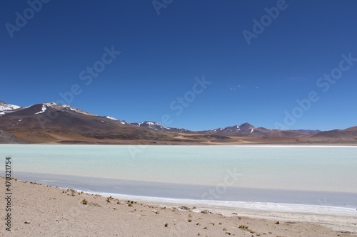 Laguna Tuyaito on the Atacama desert, Chile.