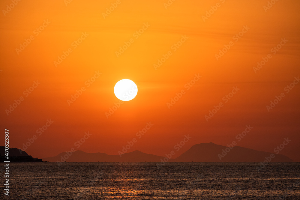 tramonto sulle Eolie tramonto sulle Eolie