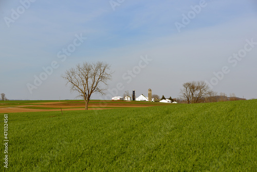 Amish Farm in Lancaster County Pennsylvania photo