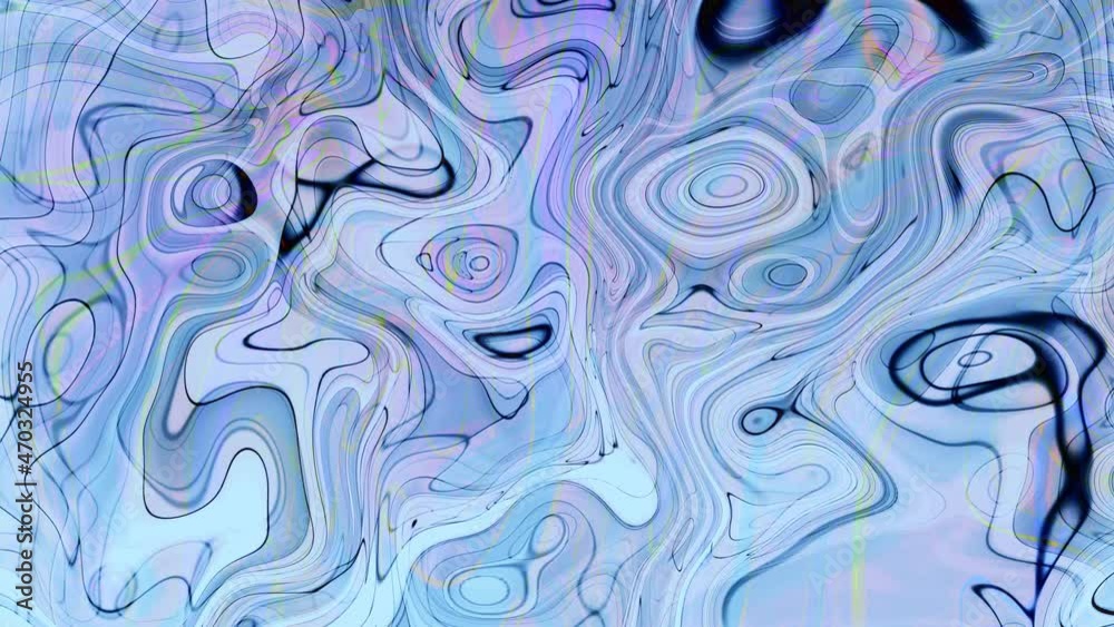 Abstract line marble liquid animation Abstract line marble liquid animation