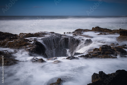 Water flowing in Thor's well