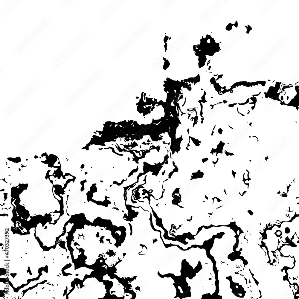 Texture black and white, abstract background marble overlay effect