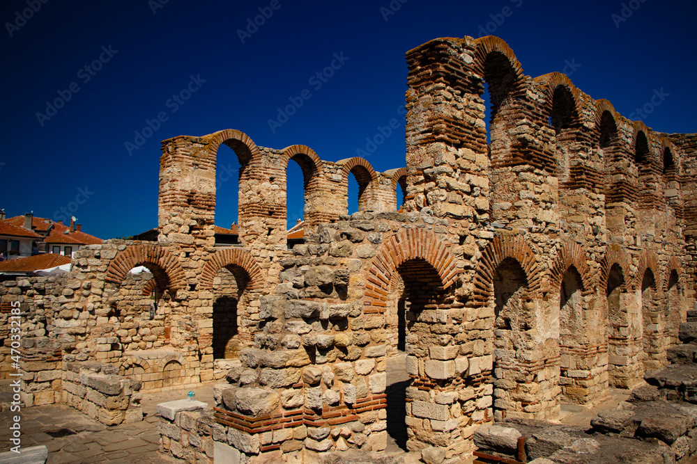 roman amphitheatre in pula country