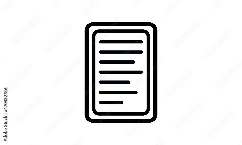 paper copy icon vector, Simple Copy icon. Replication file outline symbol. paper copy icon vector, Simple Copy icon. Replication file outline symbol.