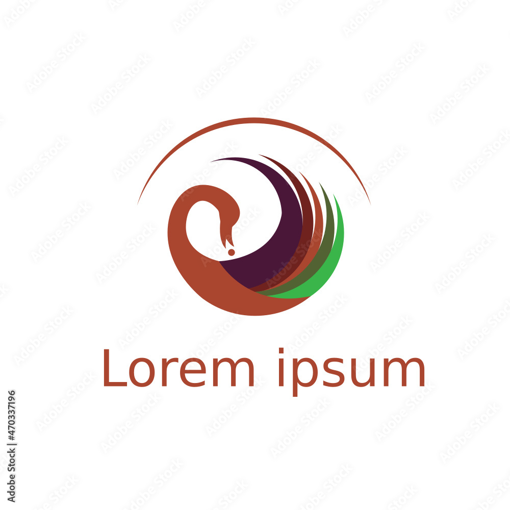 swan logo vector swan logo vector
