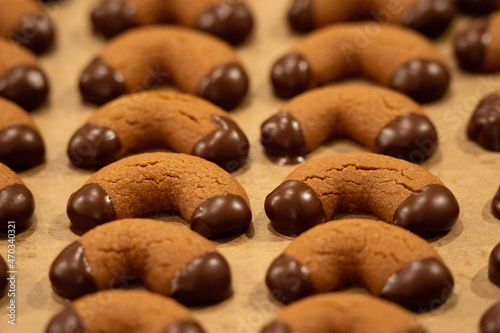 christmas cookies Nougatkipferl