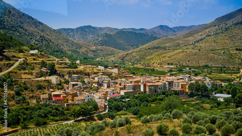 Village in the Valley of Spain