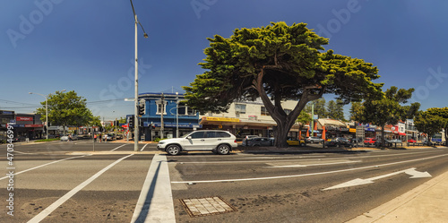  A hot summer day in Frankston on the Pacific coast of Australia. photo