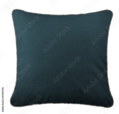 Cushion and Pillow modern pattern isolated on white canvas with high resolution texture 