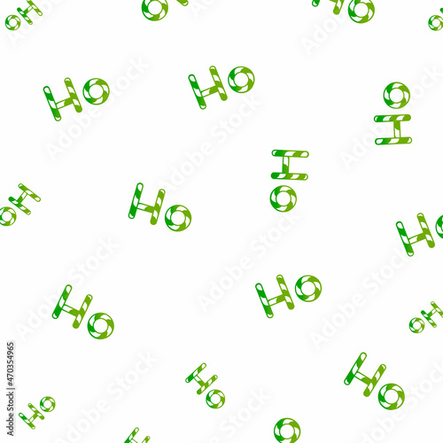 Christmas pattern. Ho ho ho