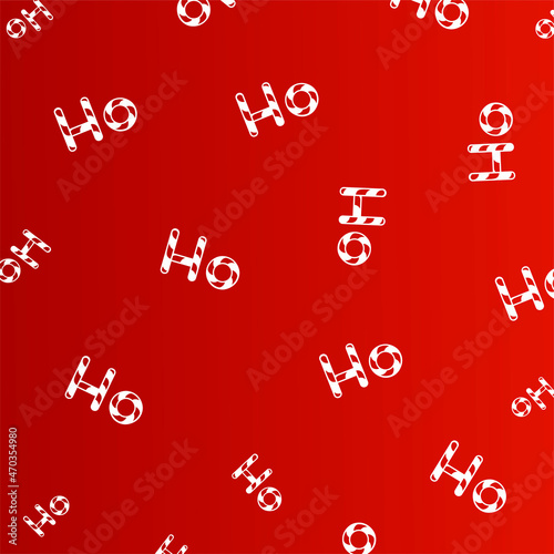 Christmas pattern. Ho ho ho