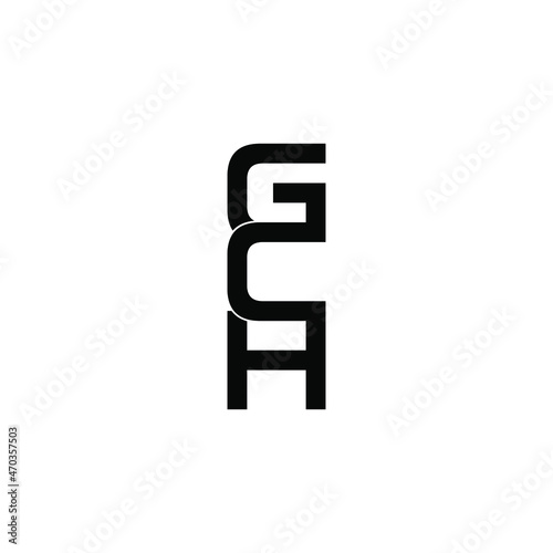 Free Download gch initial letter monogram logo design - GFXLoad