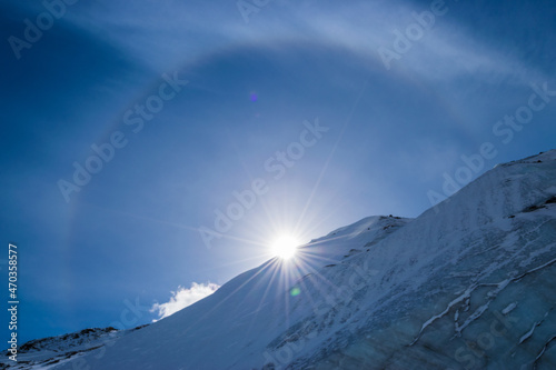Sundog in Yukon (Canada)