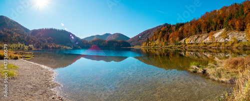 Seen in Reit im Winkl, Bayern, im Herbst photo