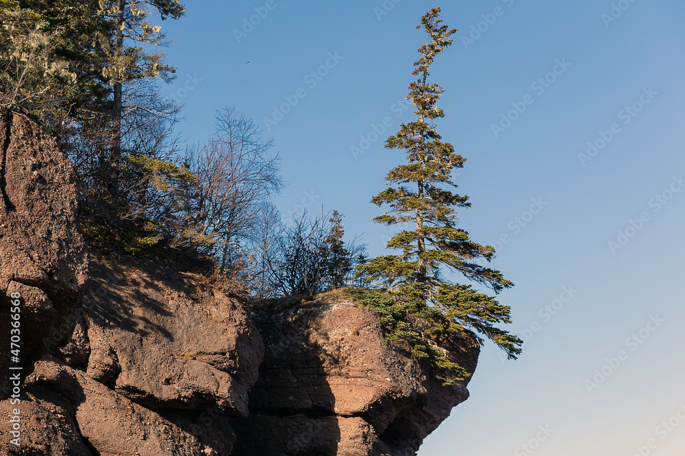 The Hopewell Rocks, also called the Flowerpots Rocks or simply The Rocks, are rock formations caused by tidal erosion in The Hopewell Rocks Ocean Tidal Exploration Site in New Brunswick. The Hopewell Rocks, also called the Flowerpots Rocks or simply The Rocks, are rock formations caused by tidal erosion in The Hopewell Rocks Ocean Tidal Exploration Site in New Brunswick.