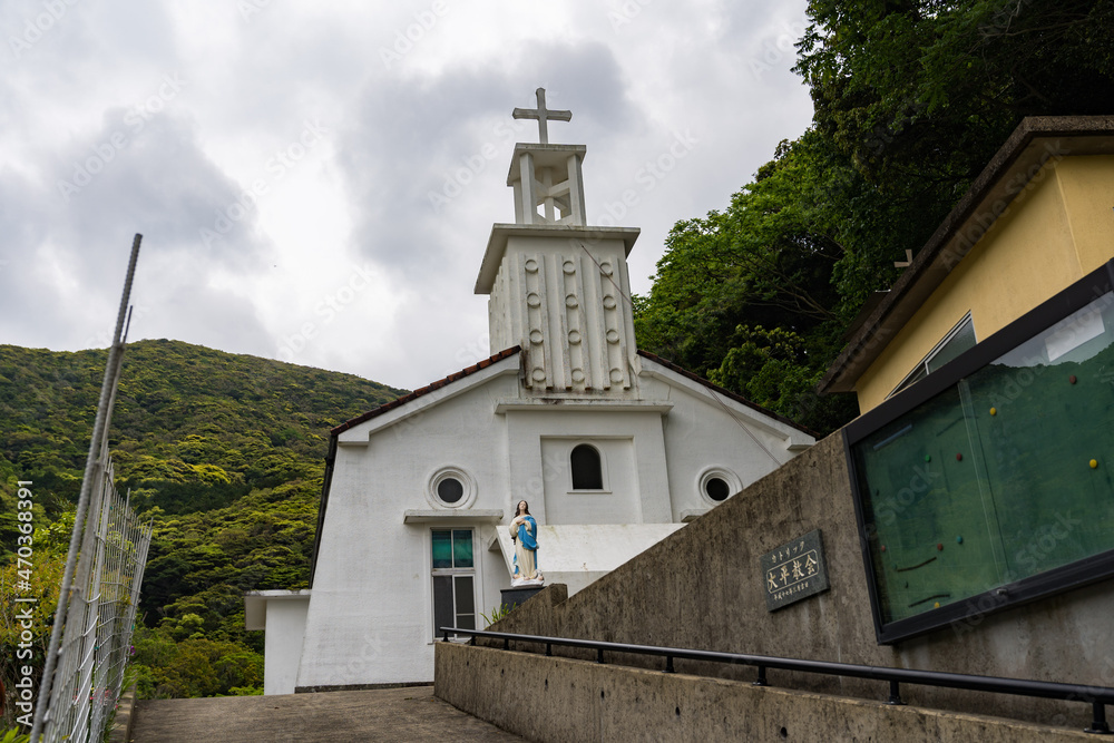 Fototapeta premium 大平教会 上五島