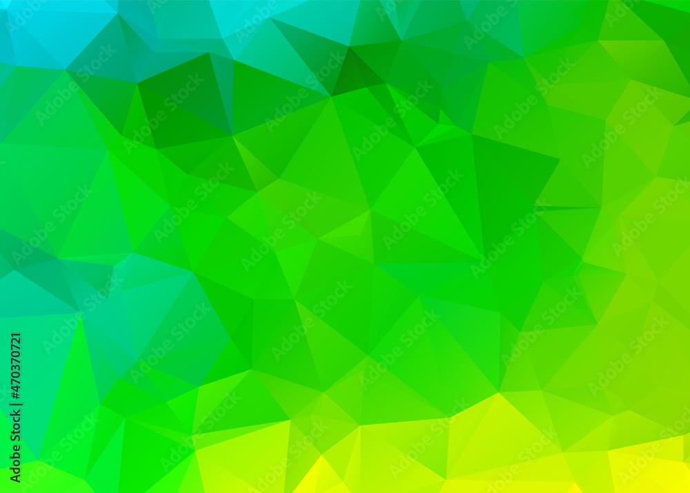 Green Abstract Color Polygon Background Design, Abstract Geometric Gradient. Vector art. Green Abstract Color Polygon Background Design, Abstract Geometric Gradient. Vector art.