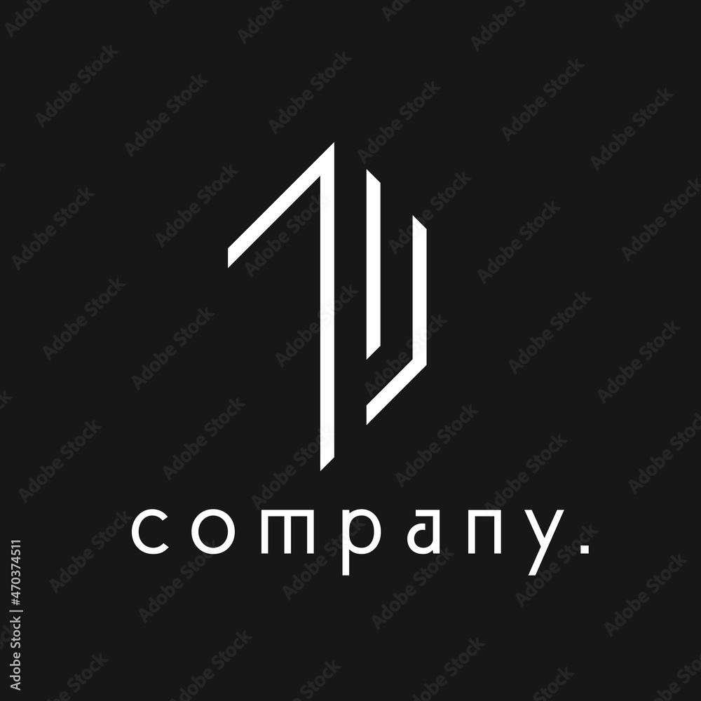 W letter business company logo W letter business company logo