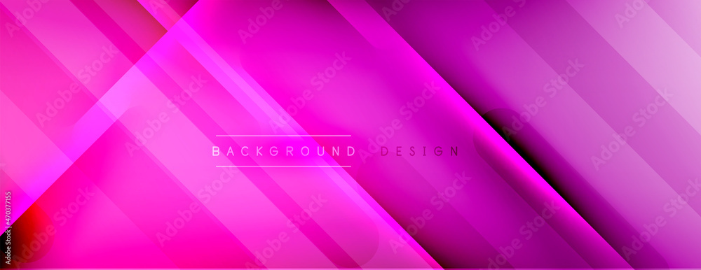 Abstract background. Shadow lines on bright shiny gradient background. Abstract background. Shadow lines on bright shiny gradient background.