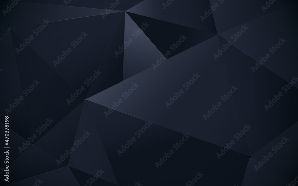 Abstract 3d Polygonal shapes background with golden lines; Luxury concept background Abstract 3d Polygonal shapes background with golden lines; Luxury concept background