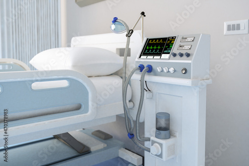 Φωτογραφία hospital interior in recovery or inpatient room