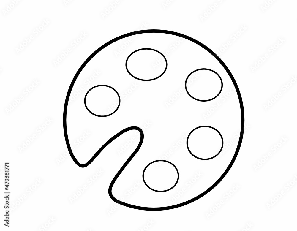 絵の具(線画) 絵の具(線画)