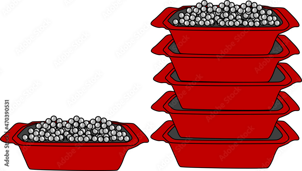 山積みのパチンコ玉のイラスト素材 Stock Vector Adobe Stock