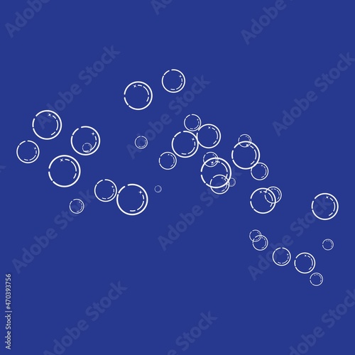 Bubble icon vector illustration design template