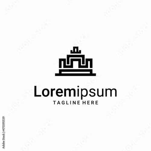 king crown vector, vector line art, business logo illustration vector, market, brand, t-shirt logo and others