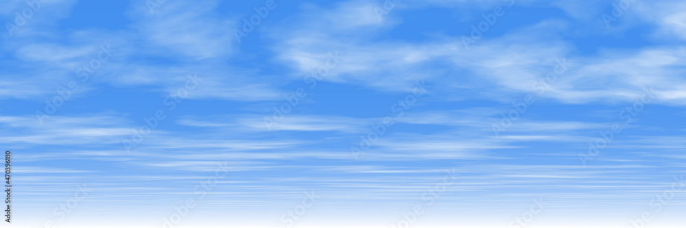 Obraz premium Panoramic sky and clouds