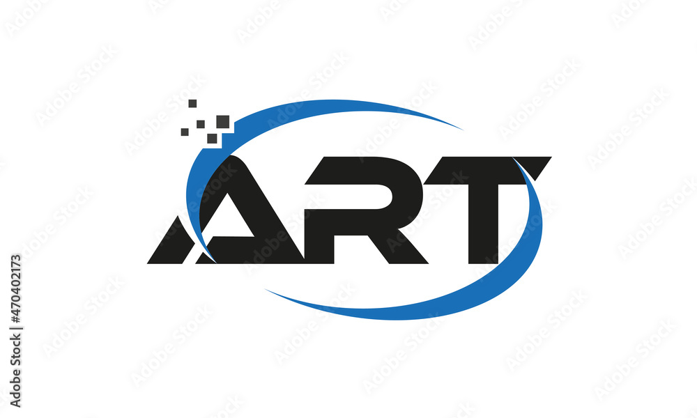 dots or points letter ART technology logo designs concept vector Template Element dots or points letter ART technology logo designs concept vector Template Element