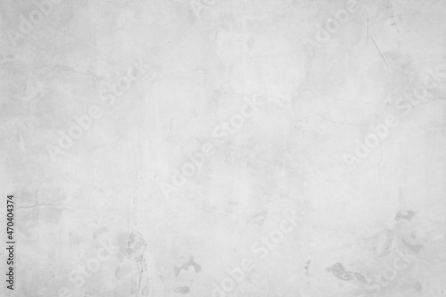White concrete wall background. Having grey and cement texture stone, sand. Wallpaper pattern surface clean polished. Photo gray abstract loft construction antique old dirty grunge blank to design. © Phokin