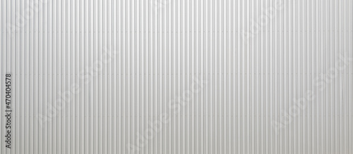 Texture of a corrugated sheet metal aluminum facade photo