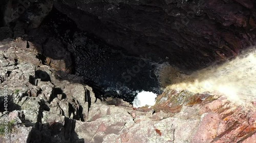 Intérieur Cascade - Chapada Diamantina - Bahia - Brésil