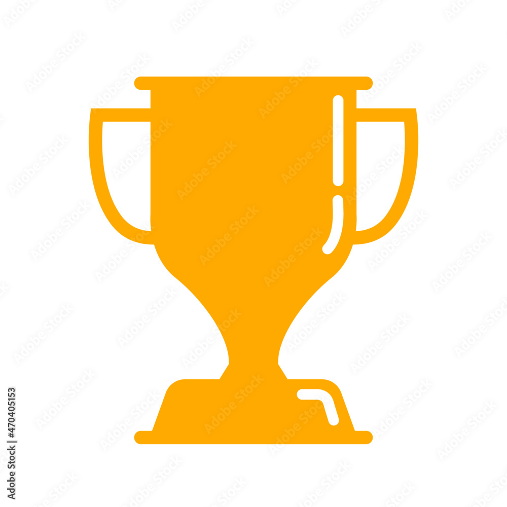 Trophy cup vector logo icon Trophy cup vector logo icon