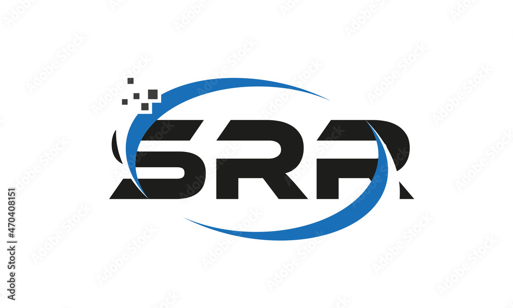 dots or points letter SRR technology logo designs concept vector Template Element dots or points letter SRR technology logo designs concept vector Template Element