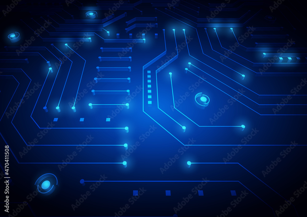 Circuit technology background with hi-tech digital Circuit technology background with hi-tech digital