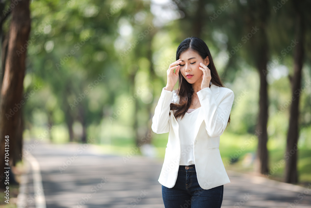 young business woman Asian person in smart suit, portrait female businesswoman outdoor young business woman Asian person in smart suit, portrait female businesswoman outdoor