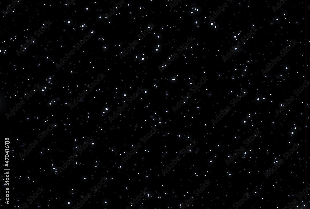 Fototapeta premium Starry night sky galaxy space background. 