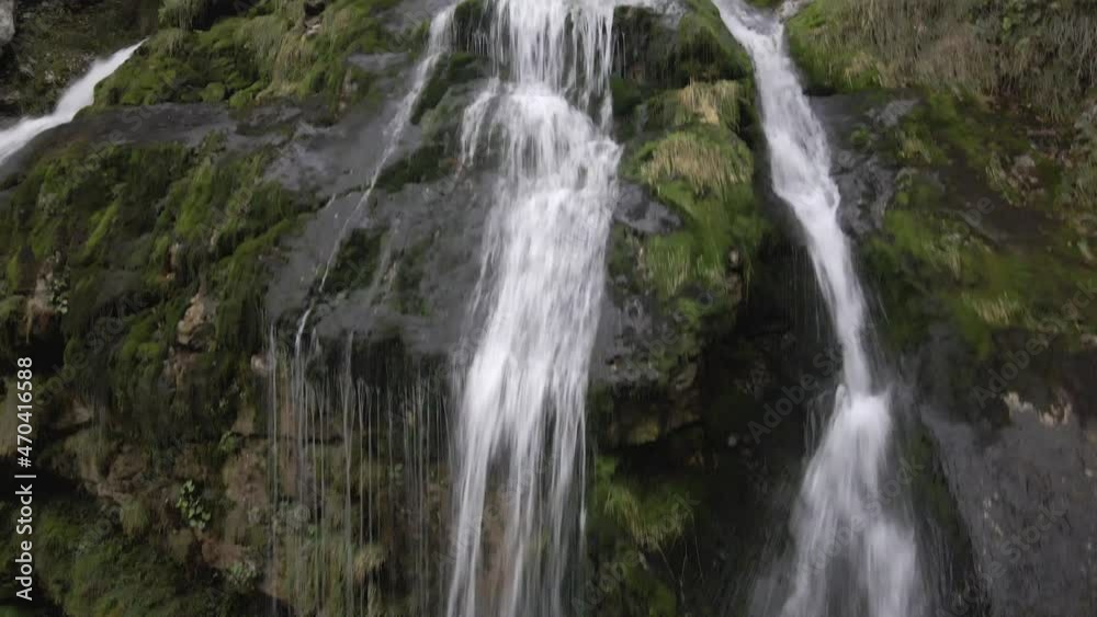 Virje Waterfall (Slap Virje) in Slovenia by Drone 2 Virje Waterfall (Slap Virje) in Slovenia by Drone 2