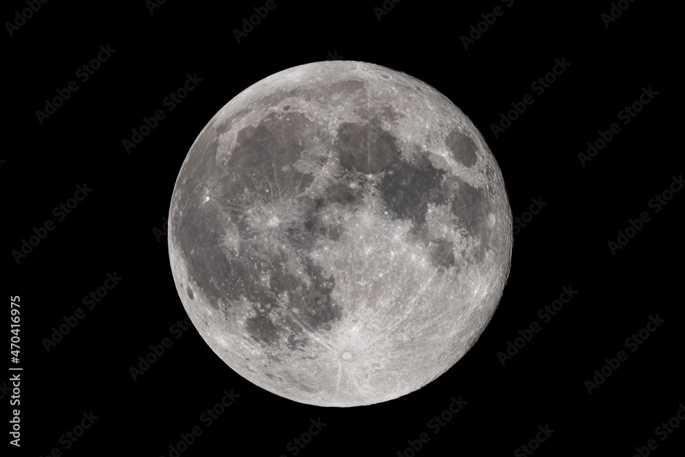 High resolution shot of the full moon on a clear night High resolution shot of the full moon on a clear night