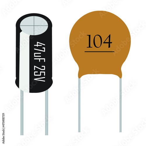 ceramic and polarized capacitors