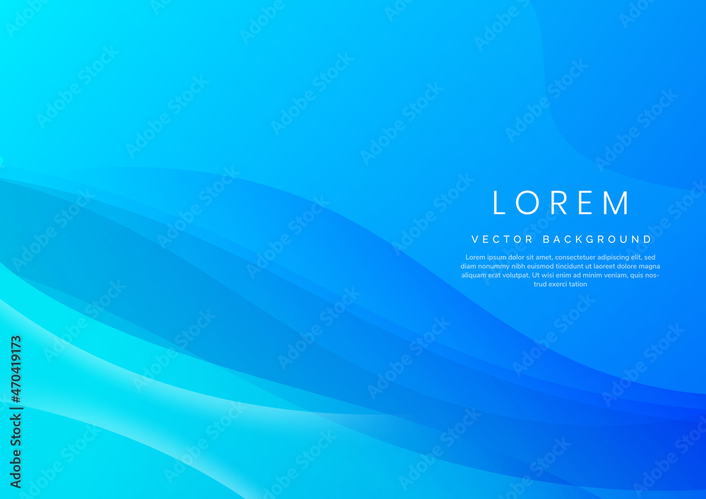 Abstract blue curve line layer background with space for text. Abstract blue curve line layer background with space for text.