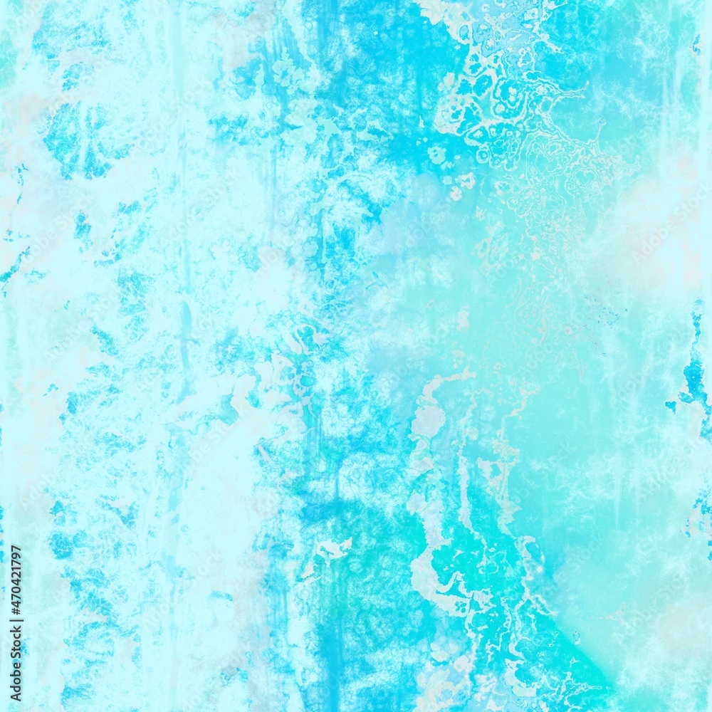 Aqua blue and white grunge seamless background Aqua blue and white grunge seamless background