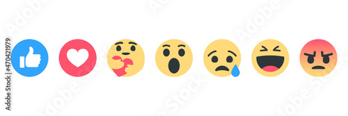 Emoji face cartoon bubble emoticon