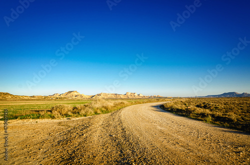 Bardenas Reales is a Spanish Natural Park